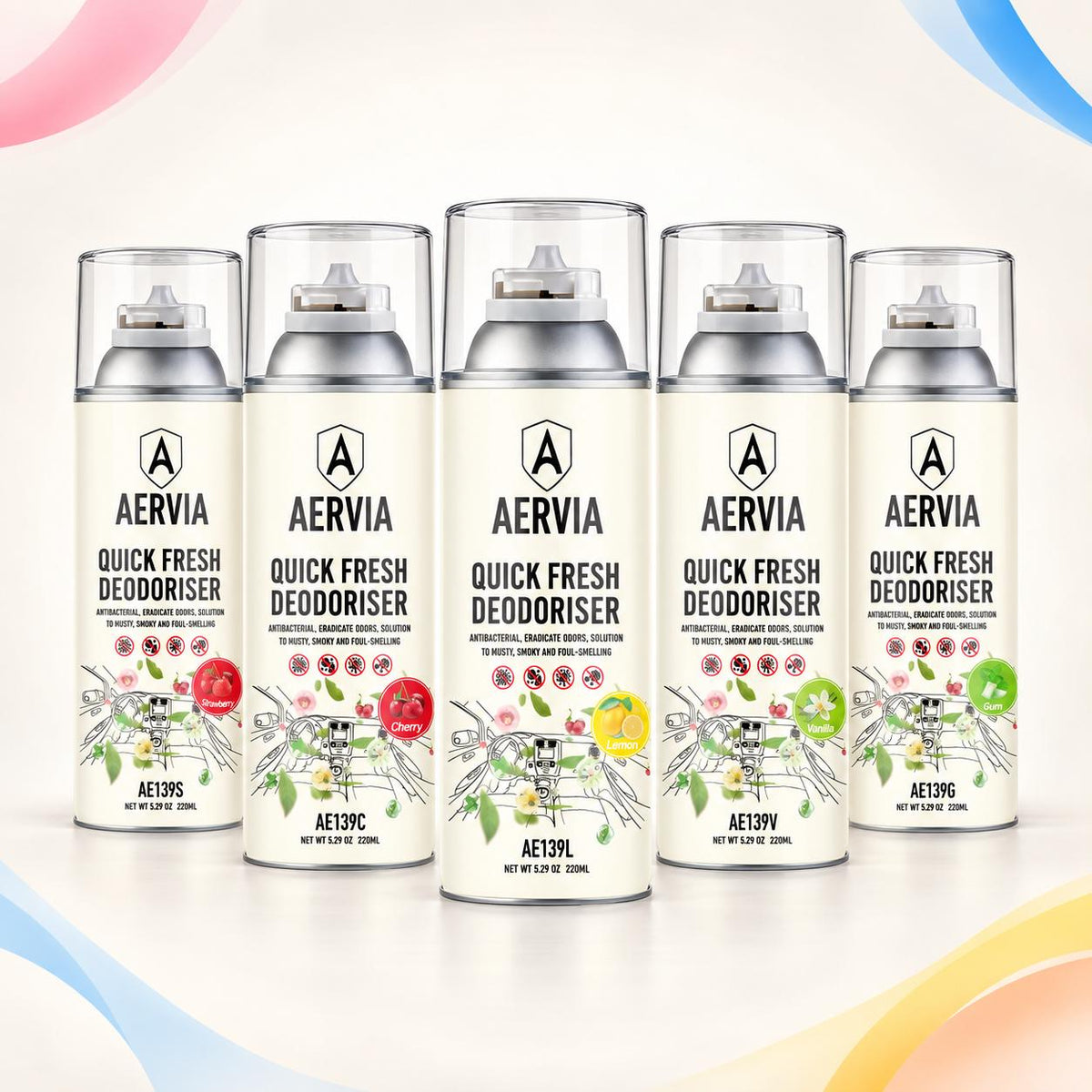 Aervia Quick Air Freshener Package